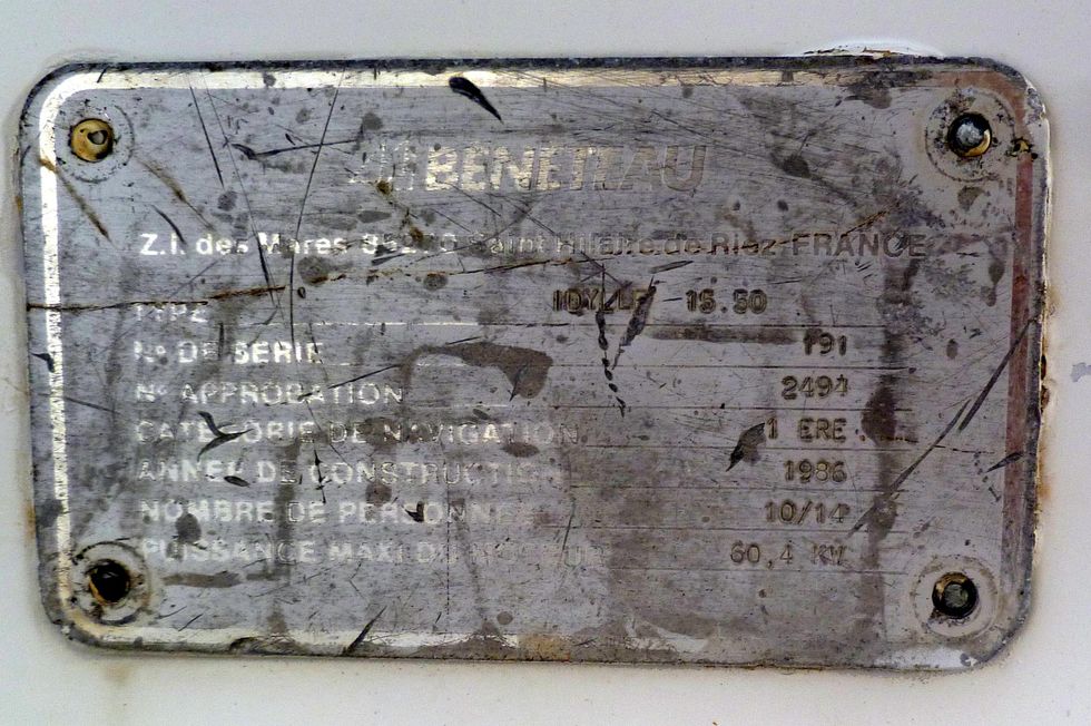 1986 Beneteau Idylle 15.50